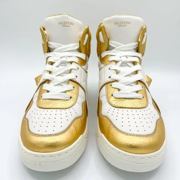 Valentino Garavani Roman Stud high-top sneakers Sz 44 - Picture 7 of 9